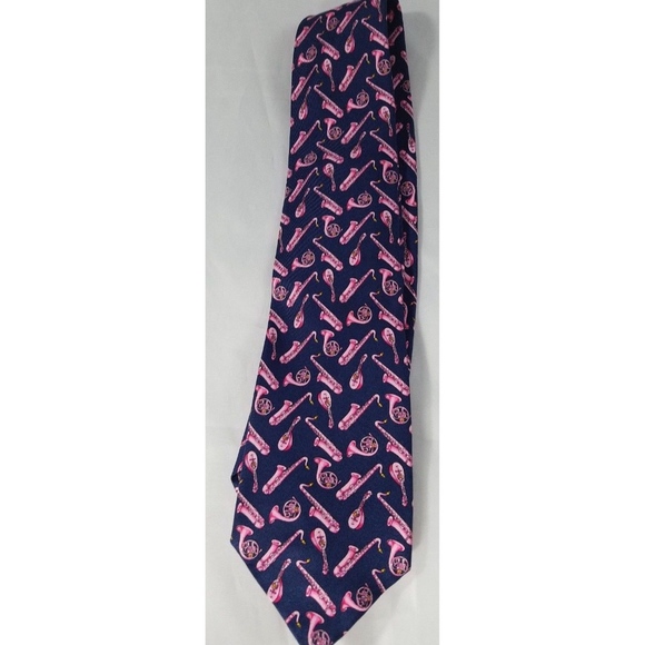 Thomas Pink Other - Thomas PINK Necktie Music Themed 100% Silk